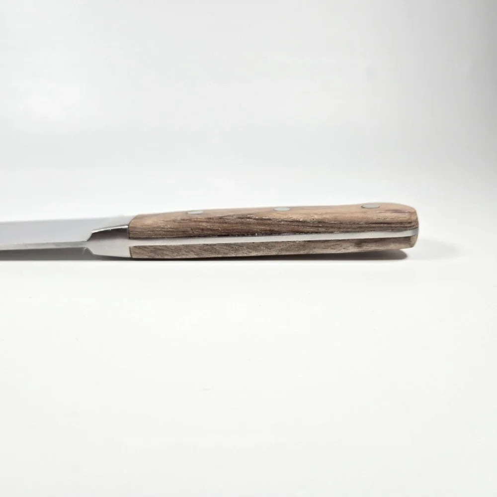 NICE Pioneer Woman Chef's Knife Wood Handle‎ Stainless Steel Blade Full Tang